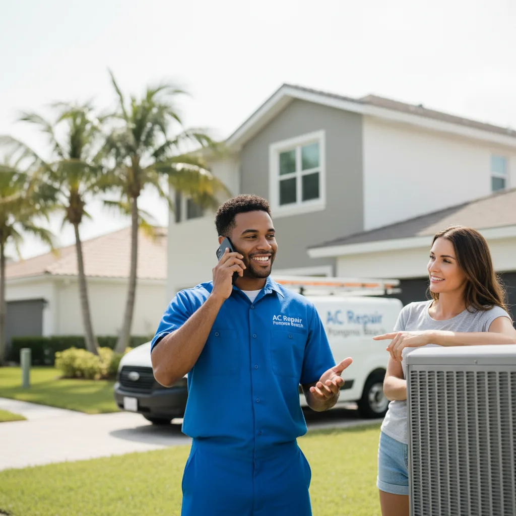 AC Repair Pompano Beach customer support in Quinlan